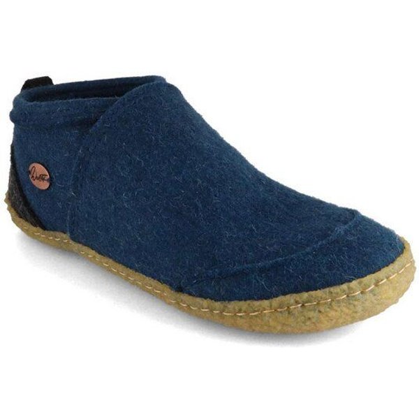 WoolFit Hausschuhe 'Taiga' mit Naturgummisohle, 100% Wolle