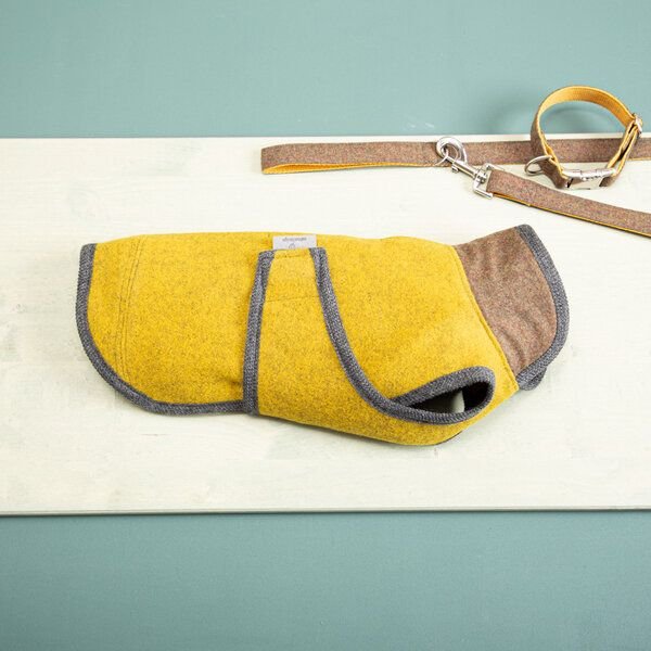 nahtur-design Hundemantel aus Loden | 100 % Schurwolle | warm, wind- & wasserabweisend