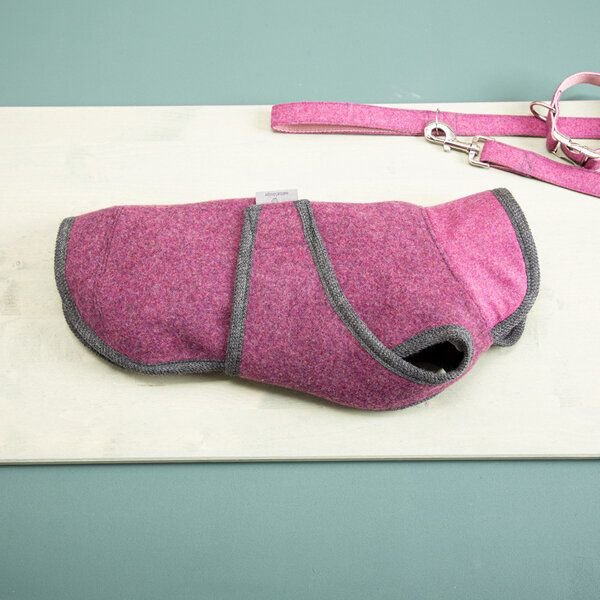 nahtur-design Hundemantel aus Loden | 100 % Schurwolle | warm, wind- & wasserabweisend
