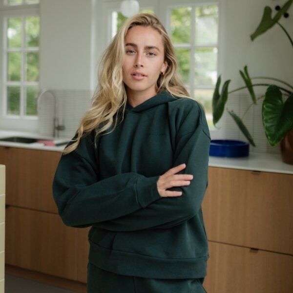 NORDLICHT Damen Hoodie NISSA aus 100% Baumwolle