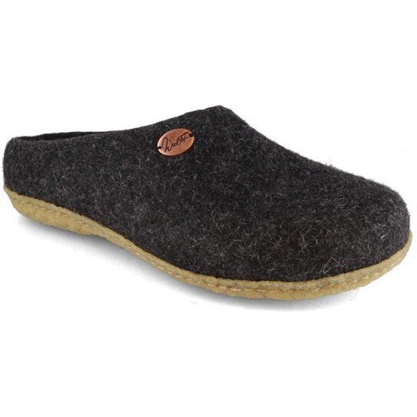 WoolFit Filzpantoffeln „Classic“ mit Naturgummisohle mit weichen Filzeinlagen