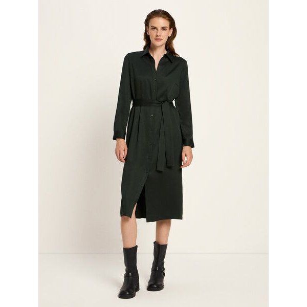 LANIUS Hemdblusenkleid aus TENCEL Lyocell