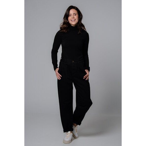 Feuervogl fv-Bel:la Balloon | High Waist | Stay Black Denim