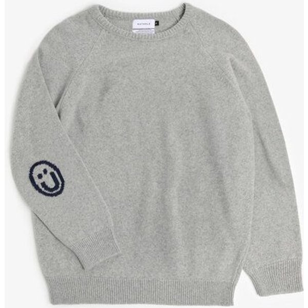 Rotholz Smiling Strickpullover aus recycelter Wolle