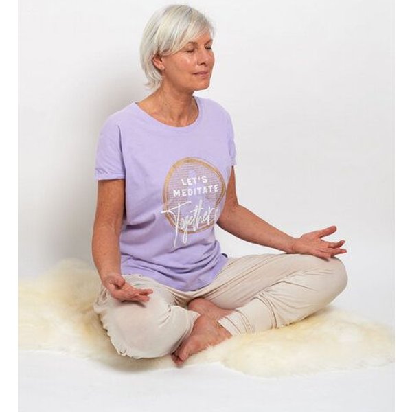 SPARKLES OF LIGHT Boxy Shirt | LET'S MEDITATE