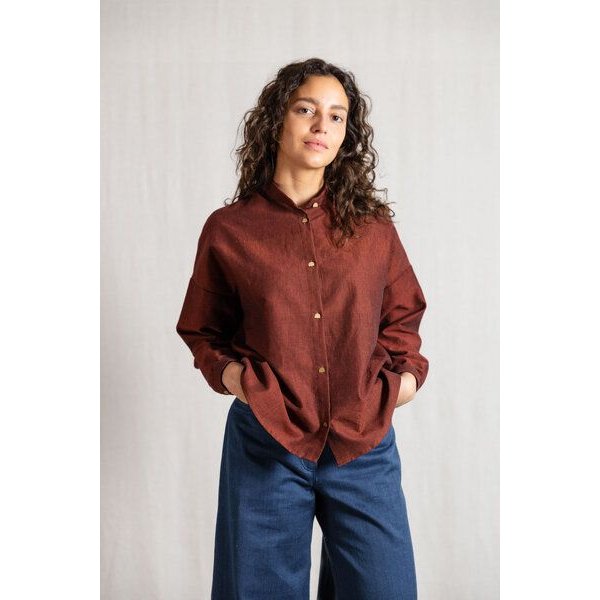 Jyoti - Fair Works Baumwoll Bluse Hawali