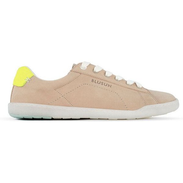 BLUSUN Barfußschuh BLSN-100W beige/neon