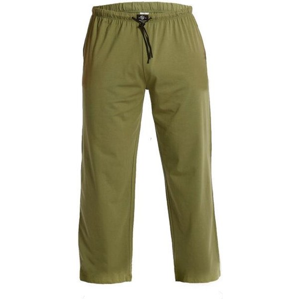 Haasis Bodywear Herren Pyjamahose lang mit Seitentaschen, Single Jersey, reine Baumwolle