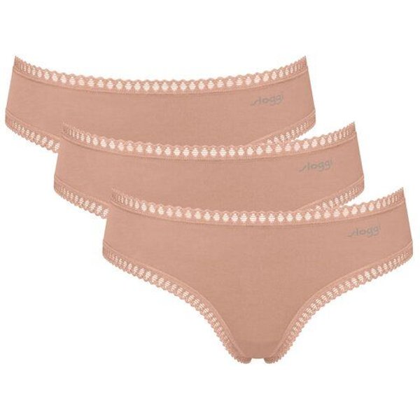 Sloggi 3er Pack GO Crush Hipster Slip Bio-Baumwolle