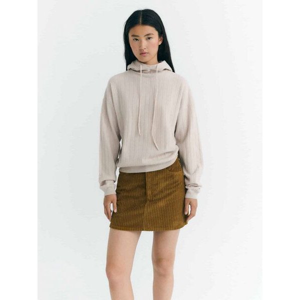 thinking mu Damen Pullover - Alina Knitted Sweater - aus Wolle