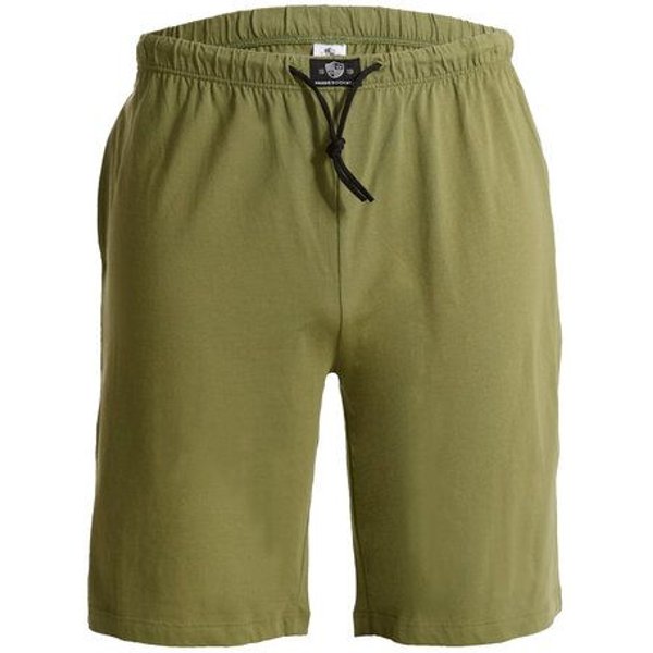 Haasis Bodywear Herren Bermuda mit Seitentaschen, Single Jersey, reine Baumwolle