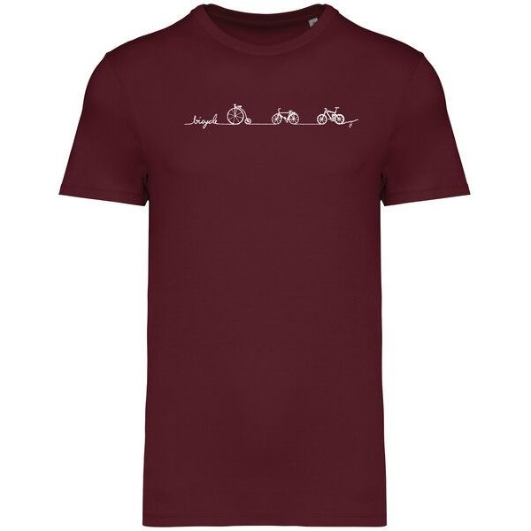 Brandless Basic Bio T-Shirt Men Bicycle Line Nr. 5 ( 180g/m²)
