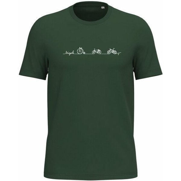 Brandless Basic Bio T-Shirt Men Bicycle Line Nr. 5 ( 180g/m²)