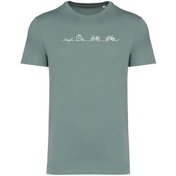 Brandless Basic Bio T-Shirt Men Bicycle Line Nr. 5 ( 180g/m²)