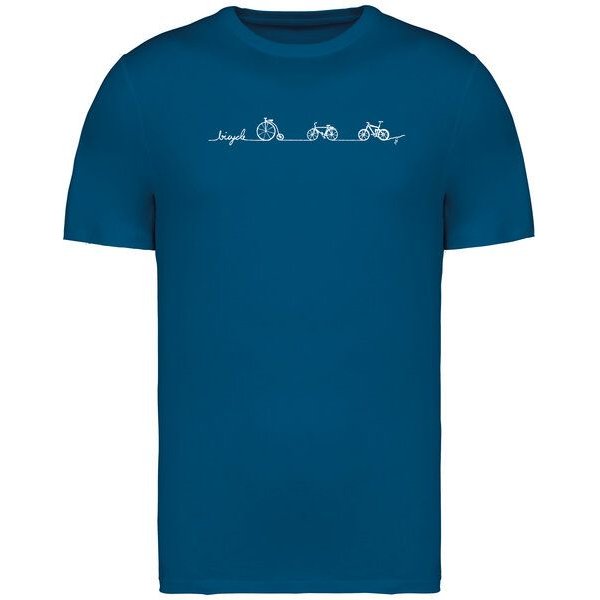 Brandless Basic Bio T-Shirt Men Bicycle Line Nr. 5 ( 180g/m²)