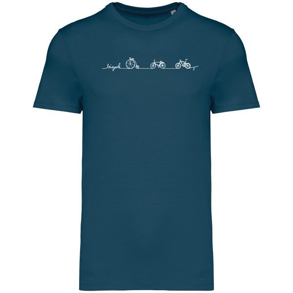 Brandless Basic Bio T-Shirt Men Bicycle Line Nr. 5 ( 180g/m²)