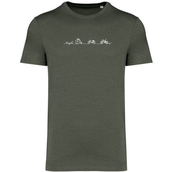 Brandless Basic Bio T-Shirt Men Bicycle Line Nr. 5 ( 180g/m²)