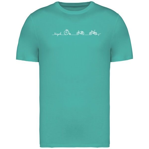Brandless Basic Bio T-Shirt Men Bicycle Line Nr. 5 ( 180g/m²)