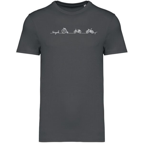 Brandless Basic Bio T-Shirt Men Bicycle Line Nr. 5 ( 180g/m²)