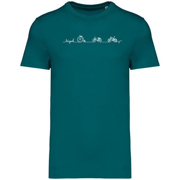 Brandless Basic Bio T-Shirt Men Bicycle Line Nr. 5 ( 180g/m²)