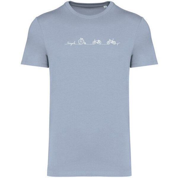 Brandless Basic Bio T-Shirt Men Bicycle Line Nr. 5 ( 180g/m²)