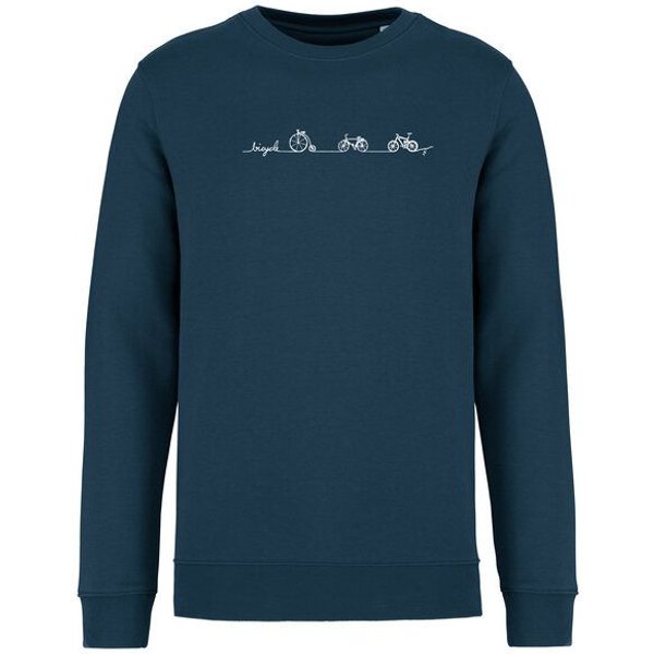 Brandless Basic Bio Unisex Sweatshirt Nr.3 Bicycle Line 350g/m²