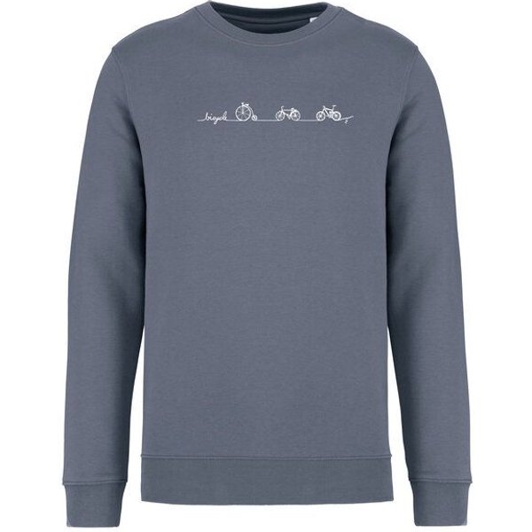 Brandless Basic Bio Unisex Sweatshirt Nr.3 Bicycle Line 350g/m²
