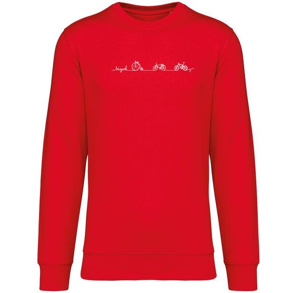 Brandless Basic Bio Unisex Sweatshirt Nr.3 Bicycle Line 350g/m²