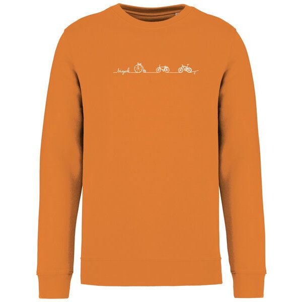 Brandless Basic Bio Unisex Sweatshirt Nr.3 Bicycle Line 350g/m²