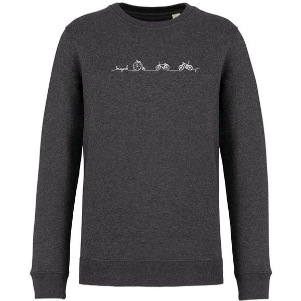 Brandless Basic Bio Unisex Sweatshirt Nr.3 Bicycle Line 350g/m²