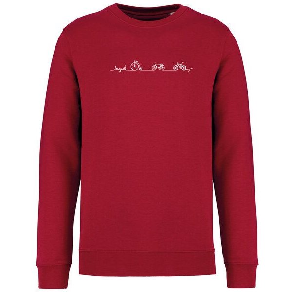 Brandless Basic Bio Unisex Sweatshirt Nr.3 Bicycle Line 350g/m²