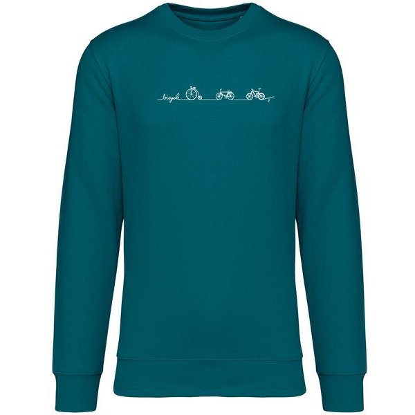 Brandless Basic Bio Unisex Sweatshirt Nr.3 Bicycle Line 350g/m²
