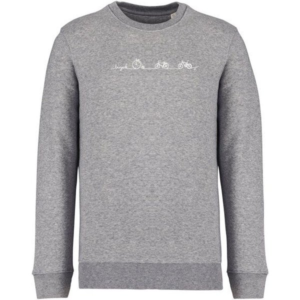Brandless Basic Bio Unisex Sweatshirt Nr.3 Bicycle Line 350g/m²
