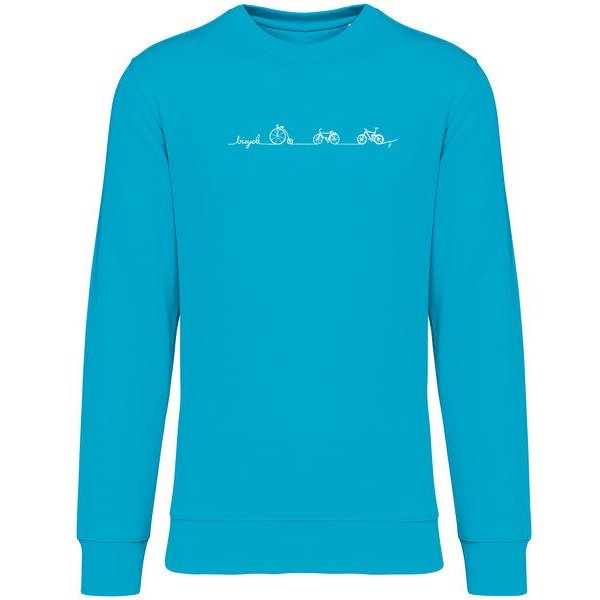 Brandless Basic Bio Unisex Sweatshirt Nr.3 Bicycle Line 350g/m²