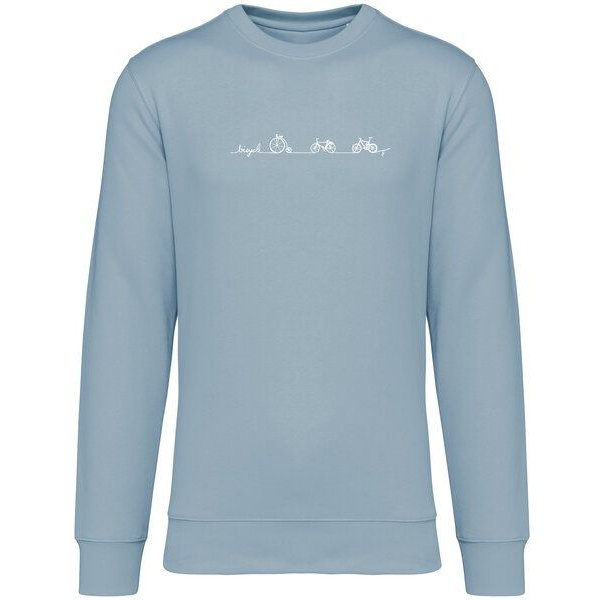 Brandless Basic Bio Unisex Sweatshirt Nr.3 Bicycle Line 350g/m²