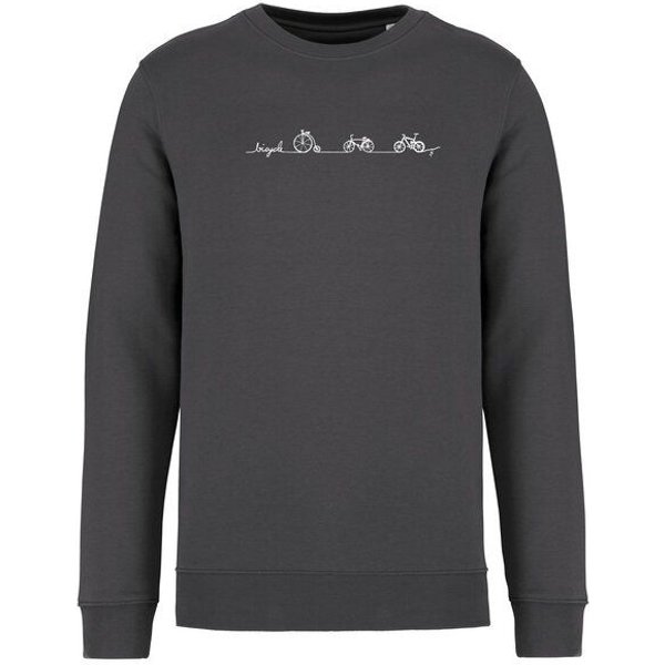Brandless Basic Bio Unisex Sweatshirt Nr.3 Bicycle Line 350g/m²