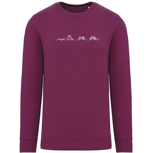 Brandless Basic Bio Unisex Sweatshirt Nr.3 Bicycle Line 350g/m²