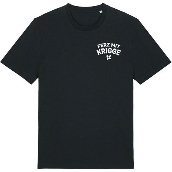 päfjes Ferz mit Krigge Hessisch Spruch - Fair Organic Cotton Unisex / Männer T-Shirt