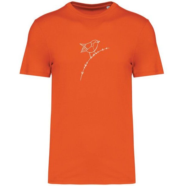 Brandless Basic Bio T-Shirt Rotkehlchen Nr. 4 ( 155 g/m²)