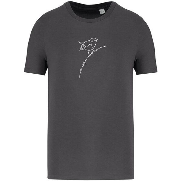 Brandless Basic Bio T-Shirt Rotkehlchen Nr. 4 ( 155 g/m²)