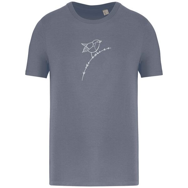 Brandless Basic Bio T-Shirt Rotkehlchen Nr. 4 ( 155 g/m²)