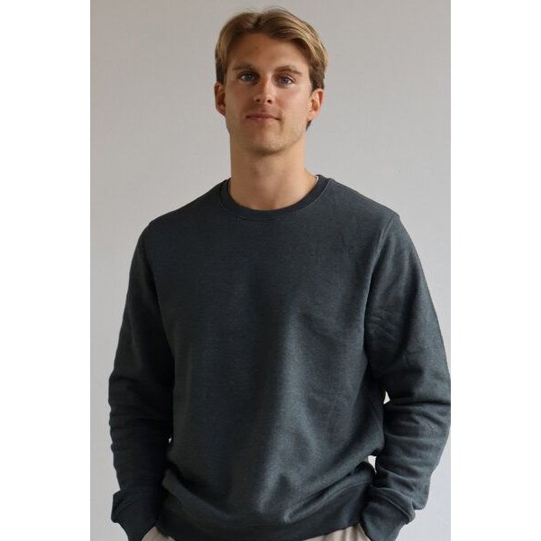 Kultgut Veganer Sweatpullover mit Recycling-Anteil / Meliert