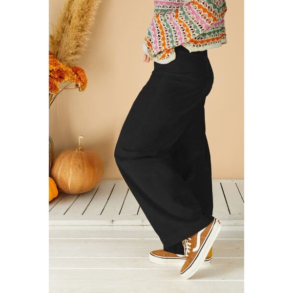 La Gitana Damen Cordhose „Lina“ aus Stretch Bio Baumwolle, Passform: Loose Fit