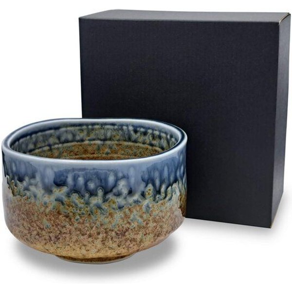 Matcha Passion Japanische Matcha Schale Chawan handgemacht aus Keramik