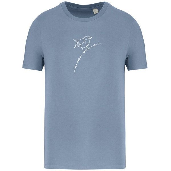 Brandless Basic Bio T-Shirt Rotkehlchen Nr. 4 ( 155 g/m²)