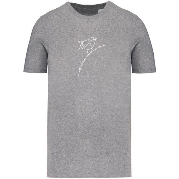 Brandless Basic Bio T-Shirt Rotkehlchen Nr. 4 ( 155 g/m²)