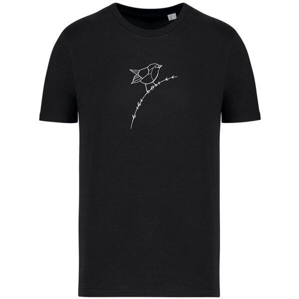 Brandless Basic Bio T-Shirt Rotkehlchen Nr. 4 ( 155 g/m²)