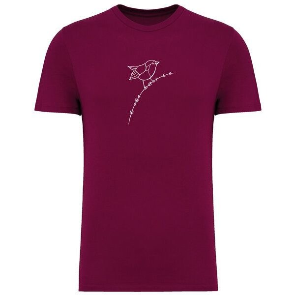 Brandless Basic Bio T-Shirt Rotkehlchen Nr. 4 ( 155 g/m²)