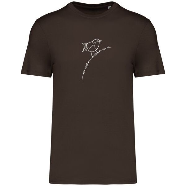 Brandless Basic Bio T-Shirt Rotkehlchen Nr. 4 ( 155 g/m²)