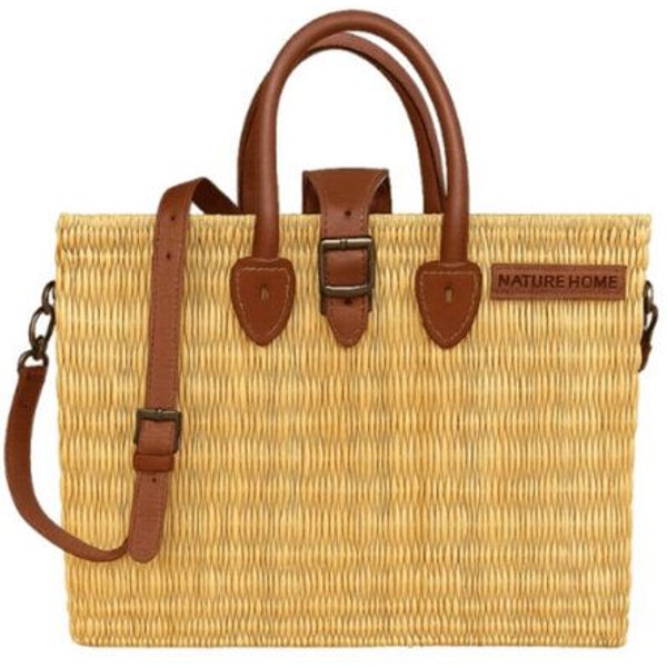 NATUREHOME Schultertasche mit abnehmbarem Schultergurt & Verschluß